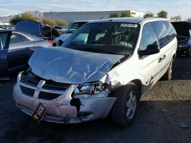 1D4GP24RX6B624550 - 2006 DODGE GRAND CARA SILVER photo 2