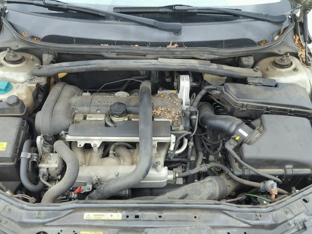 YV1RS592952482881 - 2005 VOLVO S60 2.5T SILVER photo 7