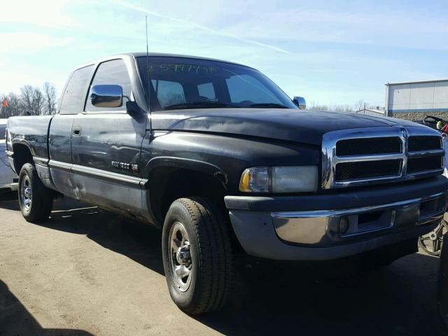 3B7HF13Z4TG105917 - 1996 DODGE RAM 1500 BLACK photo 1