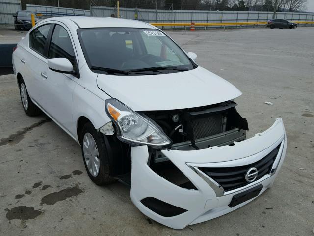 3N1CN7AP5GL902730 - 2016 NISSAN VERSA S WHITE photo 1