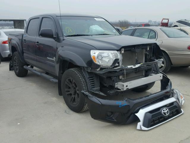 5TFJX4GN4FX046553 - 2015 TOYOTA TACOMA DOU BLACK photo 1