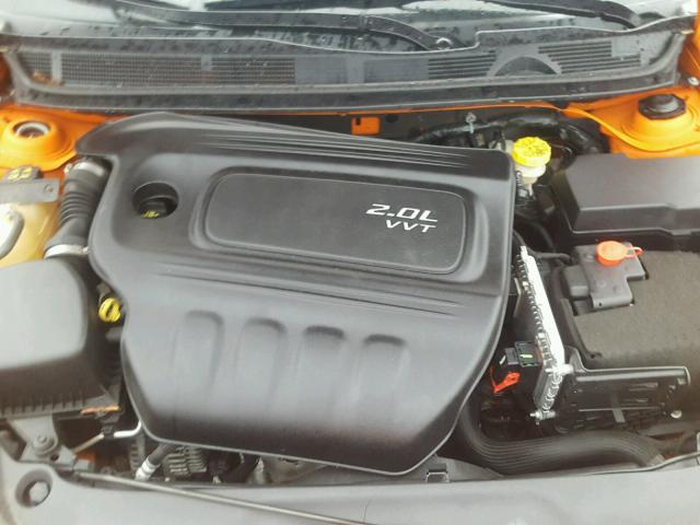 1C3CDFBA7DD333521 - 2013 DODGE DART SXT ORANGE photo 7