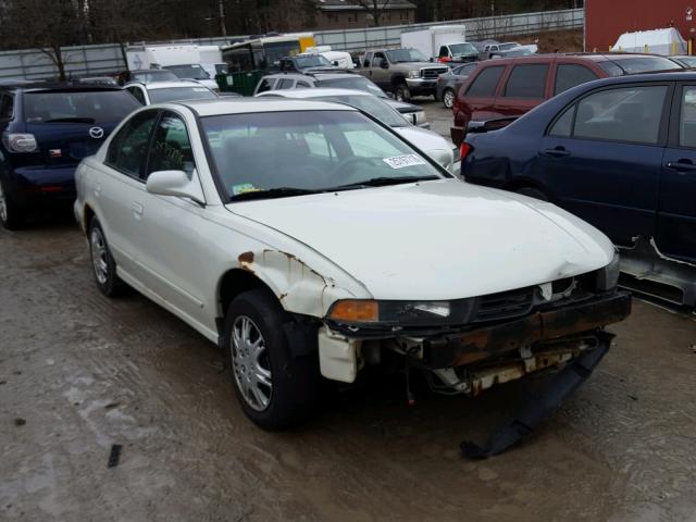 4A3AA46G83E206720 - 2003 MITSUBISHI GALANT ES WHITE photo 1