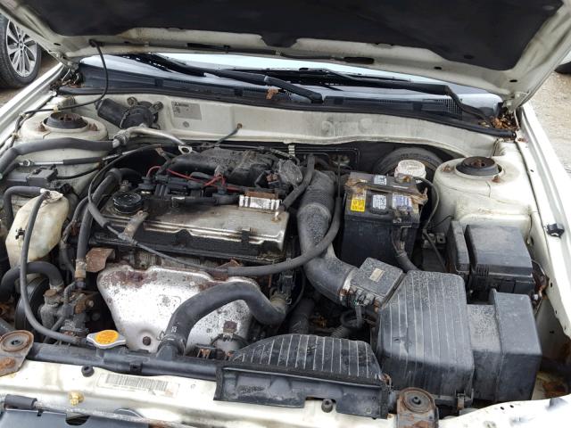 4A3AA46G83E206720 - 2003 MITSUBISHI GALANT ES WHITE photo 7