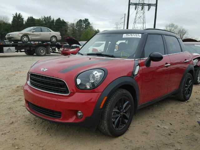 WMWZB3C54FWM33091 - 2015 MINI COOPER COU RED photo 2