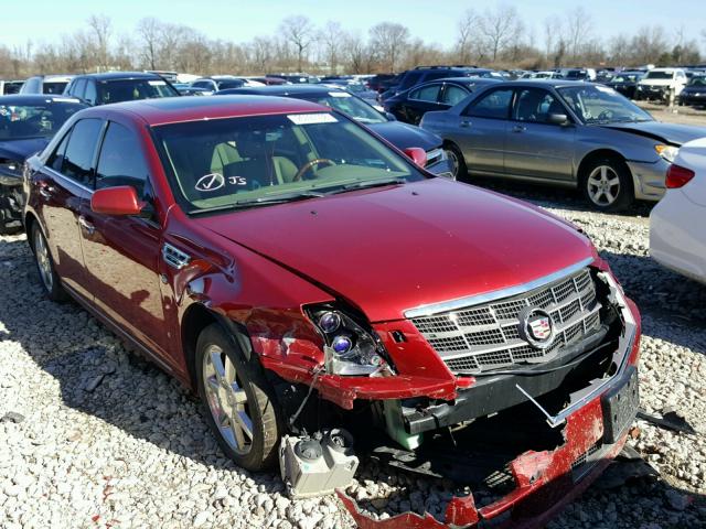 1G6DD67V580212756 - 2008 CADILLAC STS RED photo 1