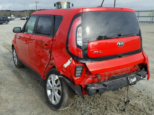 KNDJP3A58G7866140 - 2016 KIA SOUL + RED photo 9