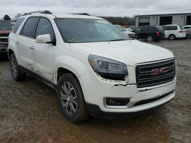 1GKKRRKD0DJ212999 - 2013 GMC ACADIA SLT 白色 照片 1