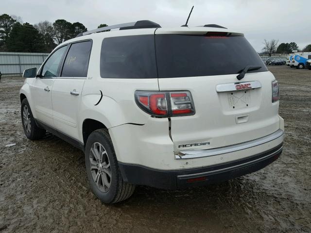 1GKKRRKD0DJ212999 - 2013 GMC ACADIA SLT 白色 照片 3