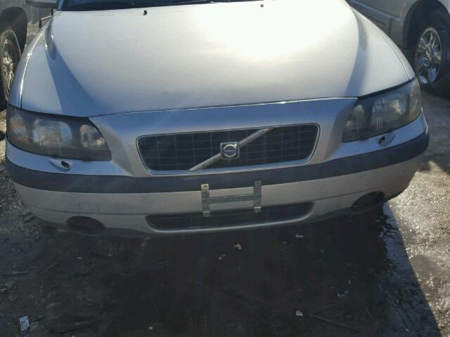 YV1RS61T732263182 - 2003 VOLVO S60 SILVER photo 9