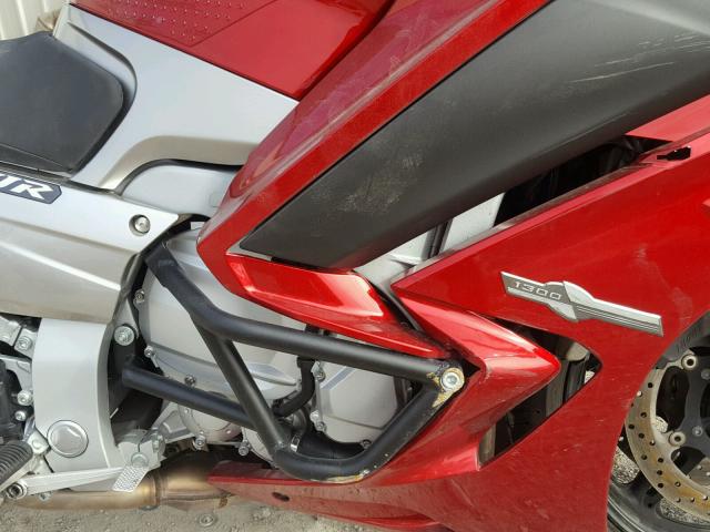 JYARP24E9EA002136 - 2014 YAMAHA FJR1300 A RED photo 7