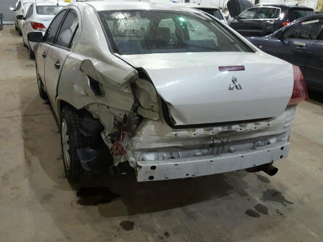 4A3AB26F16E020403 - 2006 MITSUBISHI GALANT DE WHITE photo 3