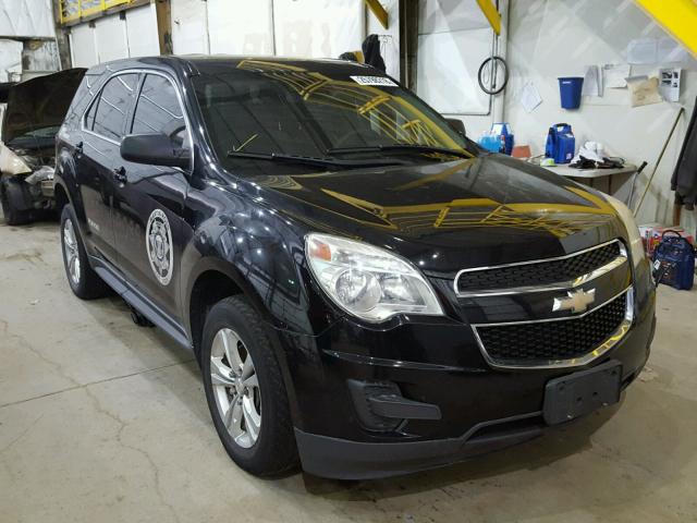 2GNFLCEK6D6101867 - 2013 CHEVROLET EQUINOX LS BLACK photo 1