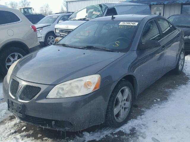 1G2ZH57NX84289976 - 2008 PONTIAC G6 GT GRAY photo 2