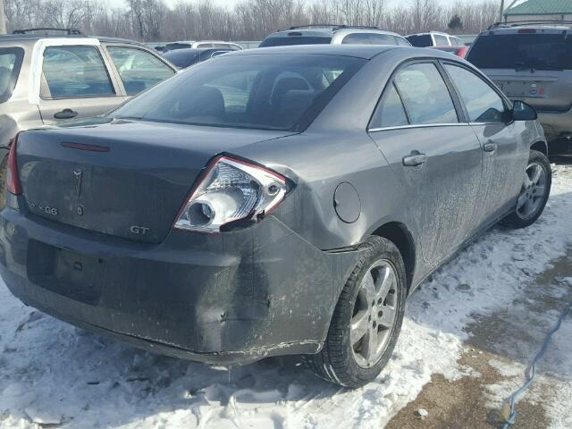 1G2ZH57NX84289976 - 2008 PONTIAC G6 GT GRAY photo 4