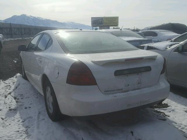 2G2WP552X71235487 - 2007 PONTIAC GRAND PRIX WHITE photo 3