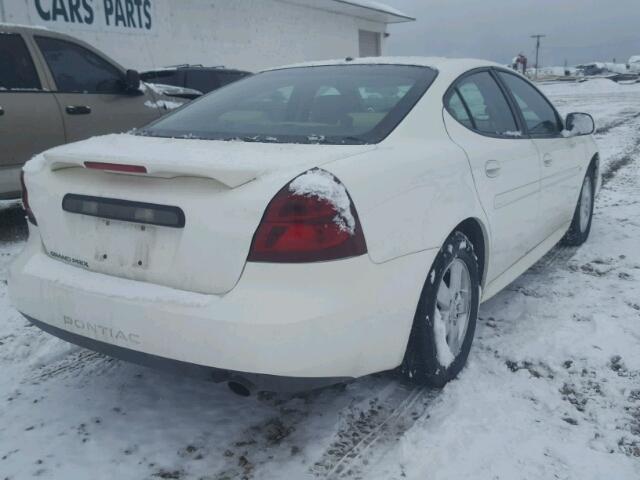 2G2WP552X71235487 - 2007 PONTIAC GRAND PRIX WHITE photo 4