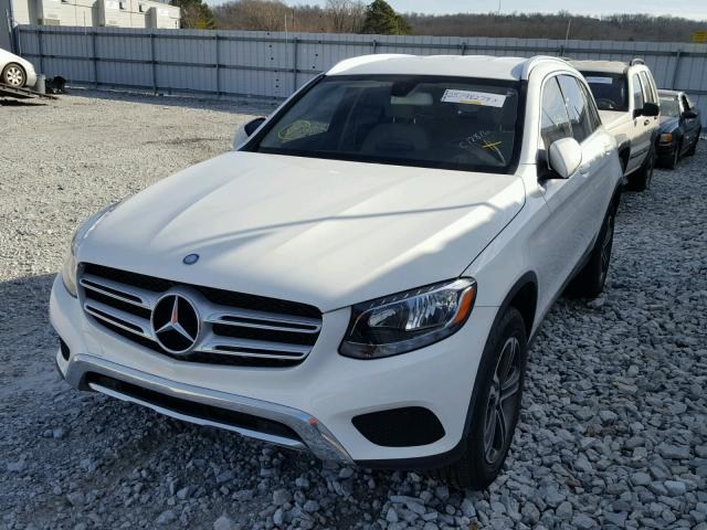 WDC0G4JB9GF029131 - 2016 MERCEDES-BENZ GLC 300 WHITE photo 2