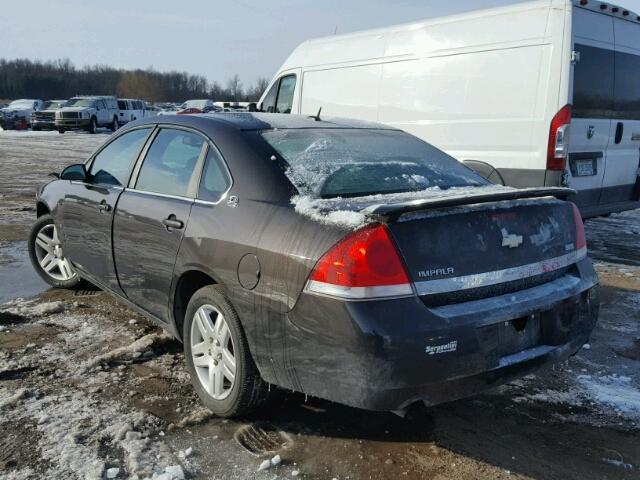 2G1WC583181338707 - 2008 CHEVROLET IMPALA LT BROWN photo 3