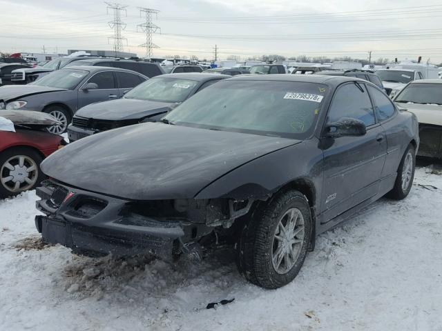 1G2WP1212WF297624 - 1998 PONTIAC GRAND PRIX BLACK photo 2