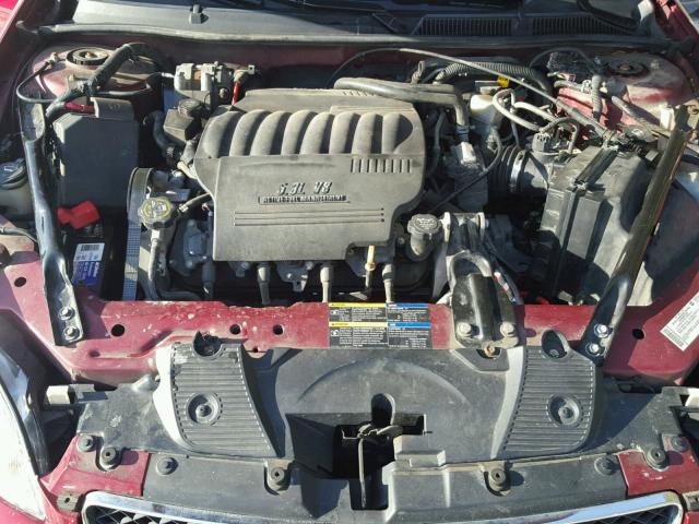 2G1WD58C989200931 - 2008 CHEVROLET IMPALA SUP 红色 照片 7