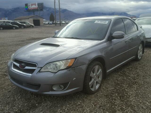 4S3BL676684204304 - 2008 SUBARU LEGACY GT SILVER photo 2