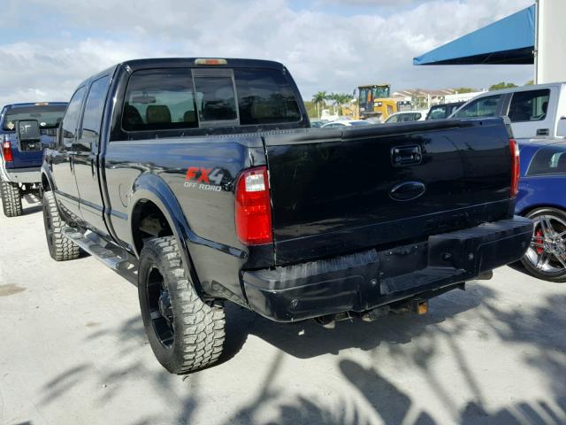 1FTSW21R38EC15919 - 2008 FORD F250 SUPER BLACK photo 3