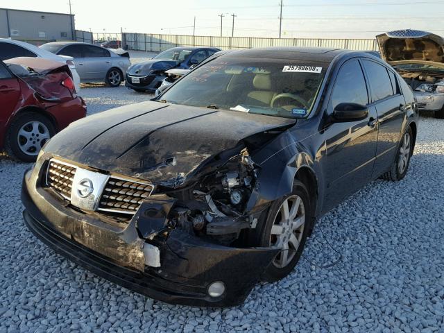 1N4BA41E24C871208 - 2004 NISSAN MAXIMA SE BLACK photo 2