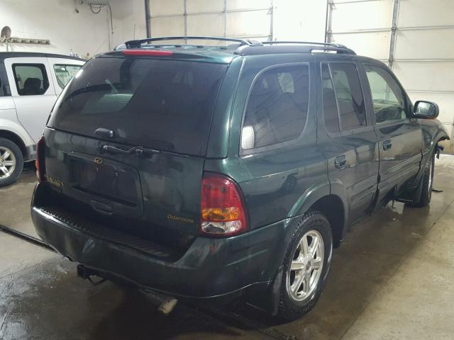 1GHDT13S722313866 - 2002 OLDSMOBILE BRAVADA GREEN photo 4