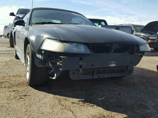 1FAFP4443YF235064 - 2000 FORD MUSTANG BLACK photo 9