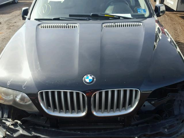 5UXFB53546LV21382 - 2006 BMW X5 4.4I BLACK photo 7