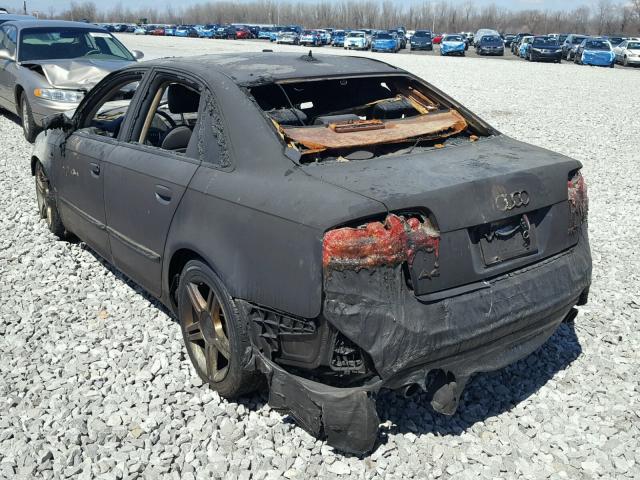 WAUAF78E47A055810 - 2007 AUDI A4 2 BURN photo 3