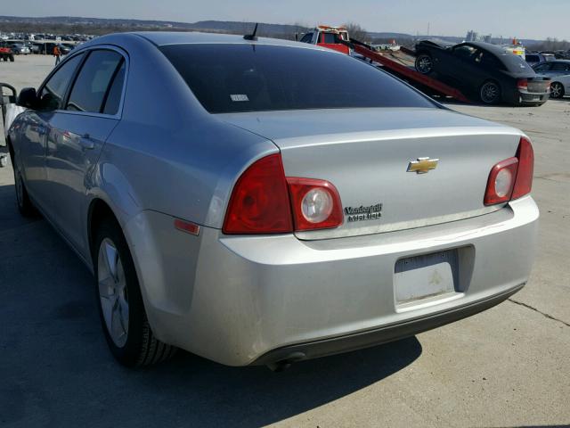 1G1ZB5E12BF271652 - 2011 CHEVROLET MALIBU LS SILVER photo 3