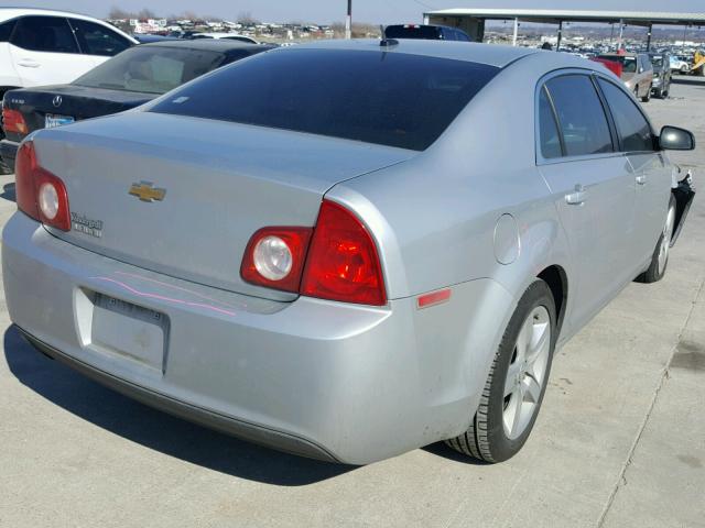 1G1ZB5E12BF271652 - 2011 CHEVROLET MALIBU LS SILVER photo 4