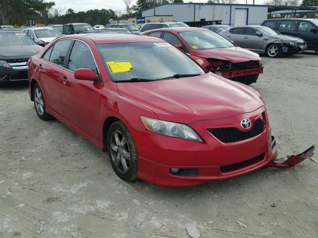 4T1BE46K49U265788 - 2009 TOYOTA CAMRY BASE RED photo 1