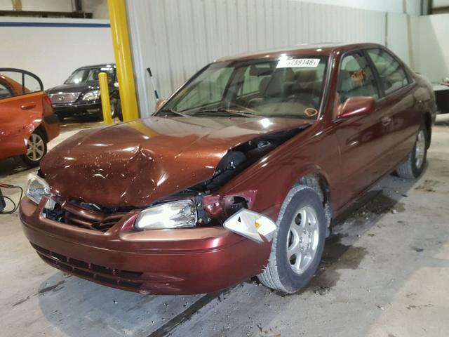 4T1BG22K8XU542735 - 1999 TOYOTA CAMRY CE MAROON photo 2