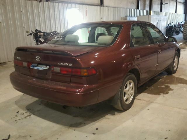 4T1BG22K8XU542735 - 1999 TOYOTA CAMRY CE MAROON photo 4