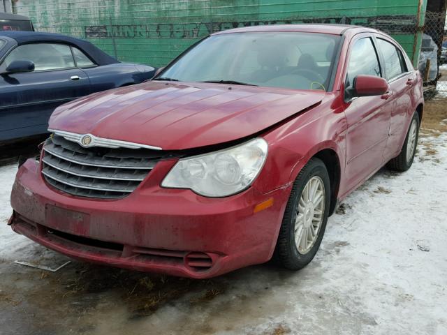 1C3LC56K47N645844 - 2007 CHRYSLER SEBRING TO RED photo 2