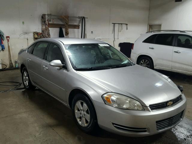 2G1WT55K769109300 - 2006 CHEVROLET IMPALA LT SILVER photo 1