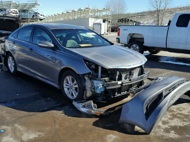 5NPEB4AC4EH826649 - 2014 HYUNDAI SONATA GLS GRAY photo 1