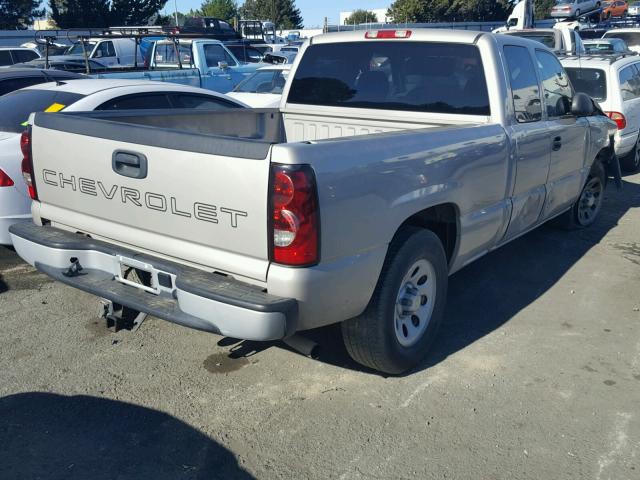 1GCEC19V27Z198281 - 2007 CHEVROLET SILVERADO TAN photo 4