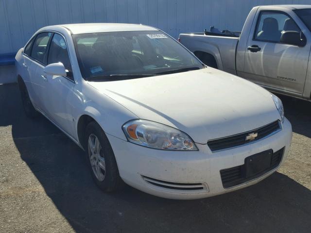 2G1WB58KX81280249 - 2008 CHEVROLET IMPALA LS WHITE photo 1