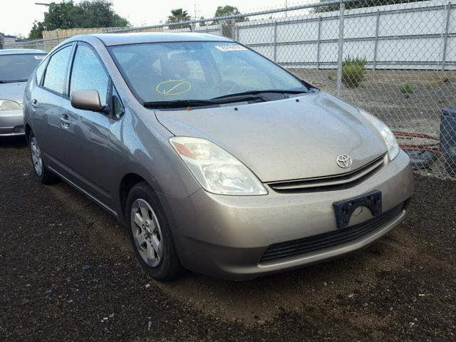 JTDKB22UX40011592 - 2004 TOYOTA PRIUS TAN photo 1