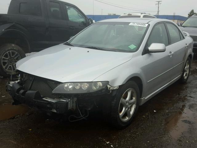 1YVHP80D065M31699 - 2006 MAZDA 6 S SILVER photo 2