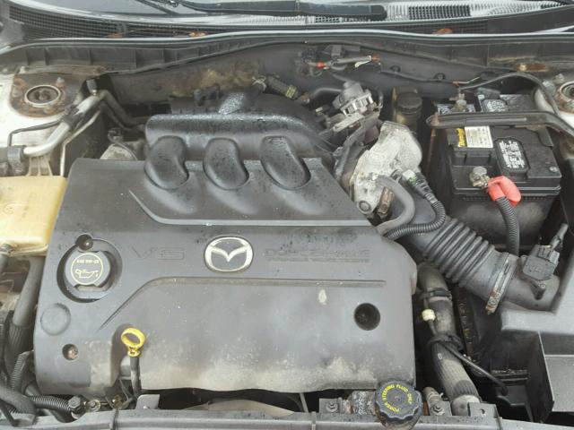 1YVHP80D065M31699 - 2006 MAZDA 6 S SILVER photo 7