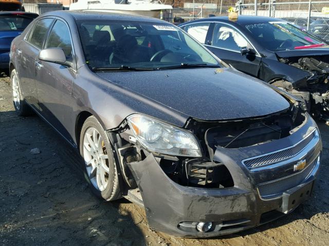 1G1ZE5E79A4121348 - 2010 CHEVROLET MALIBU LTZ ნაცრისფერი ფოტო 1