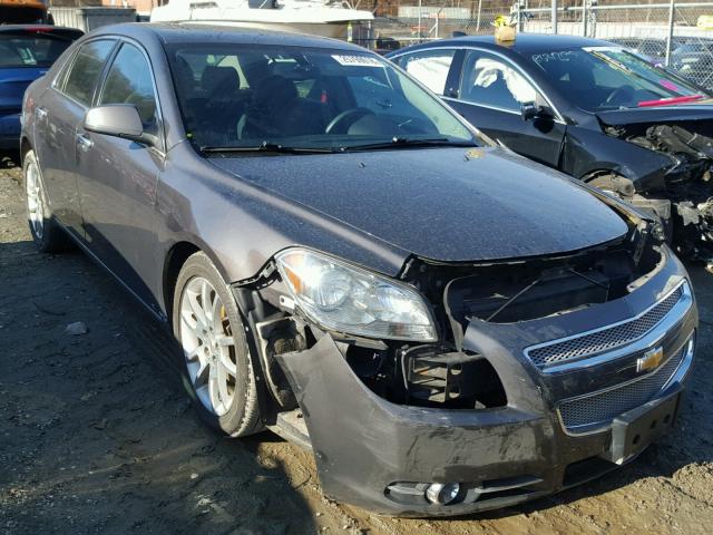 1G1ZE5E79A4121348 - 2010 CHEVROLET MALIBU LTZ GRAY photo 1