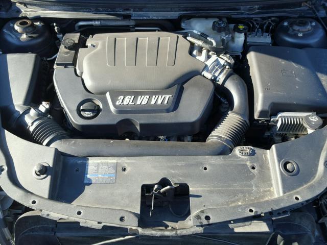 1G1ZE5E79A4121348 - 2010 CHEVROLET MALIBU LTZ ნაცრისფერი ფოტო 7