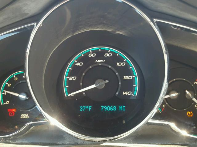 1G1ZE5E79A4121348 - 2010 CHEVROLET MALIBU LTZ ნაცრისფერი ფოტო 8