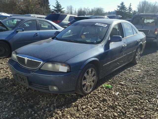 1LNHM87A65Y618576 - 2005 LINCOLN LS BLUE photo 2